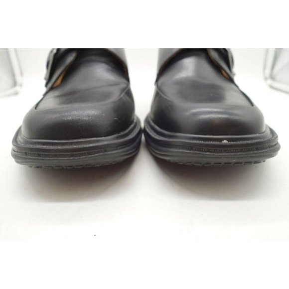 Dr Comfort Leader Black Adjustable Buckle Monk Strap Loafer Shoes Men\'s 9 M main image 10